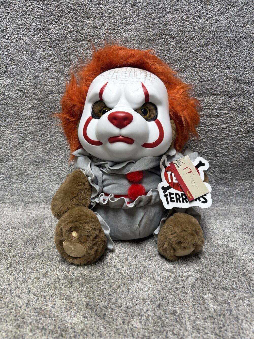 Spirit Halloween Pennywise Teddy Terrors Plush IT Chapter Two